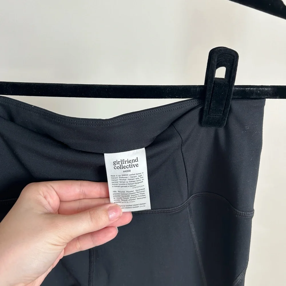 Girlfriend Collective Black Leggings - Picture 4 of 5